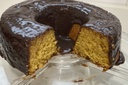 Bolo de Cenoura com Cobertura de Chocolate